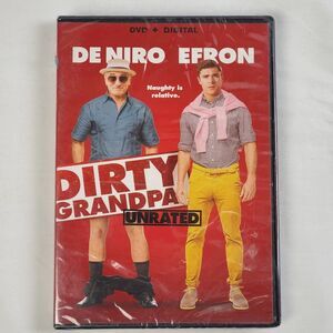 Dirty Grandpa (DVD + Digital, Unrated Edition, De Niro, Efron)